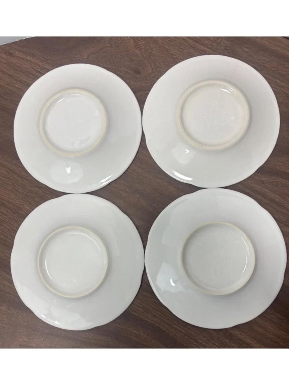 Winterberry  Mugs & Saucers Holly Berry Design Set Of 4 By Pfaltzgraff